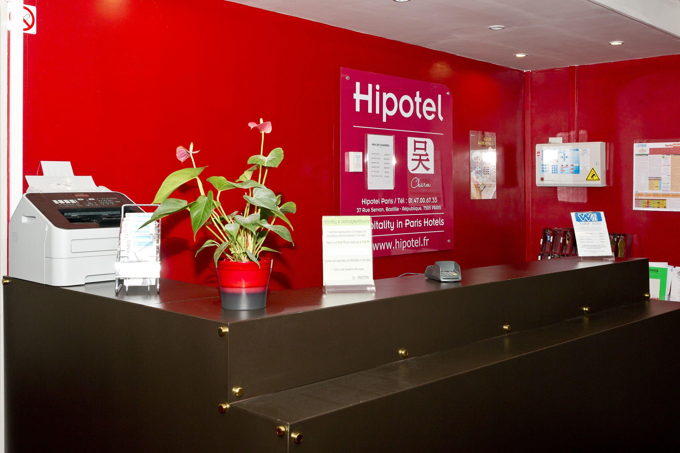 Hotel Hipotel Pere-lachaise Republique 3*